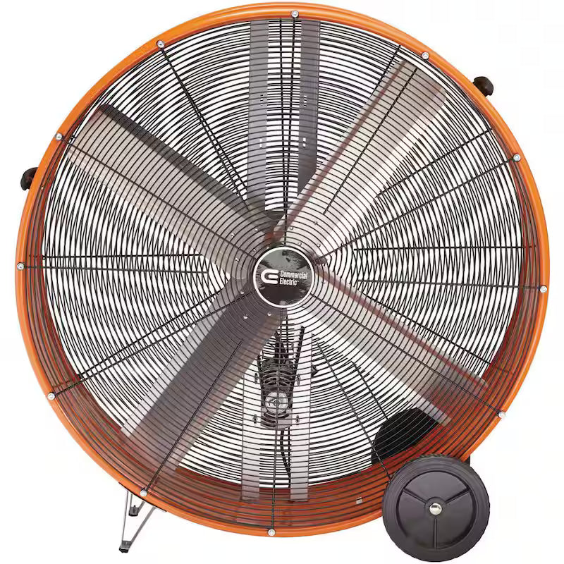 Heavy Duty 2-Speed Belt Drive Drum Fan I561