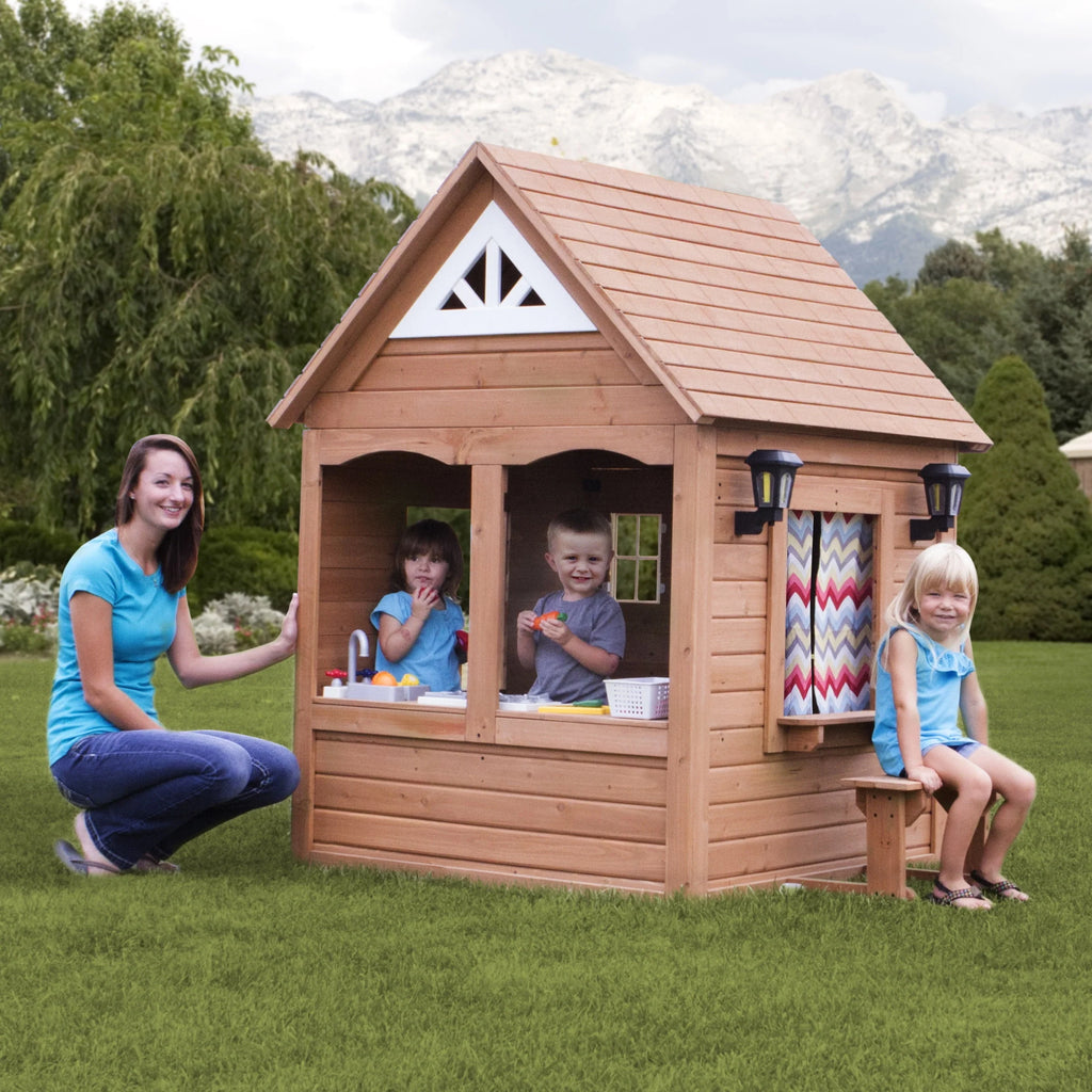 Wooden Cedar Playhouse K351