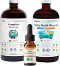 Liquid Vitamin Bundle with Multivitamin, Minerals and Vegan Vitamin D3 Drops U99682