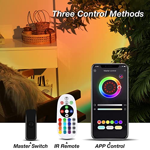 Sunset Projector Lamp, 16 Colors Changing with Remote & App Control A488717