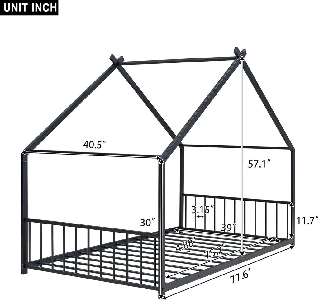 Black Bed Frame E6747