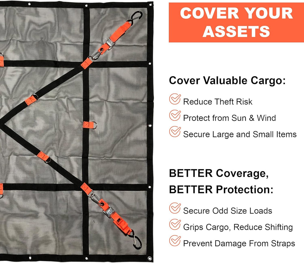 Heavy Duty Cargo Net 10' x 12' C345