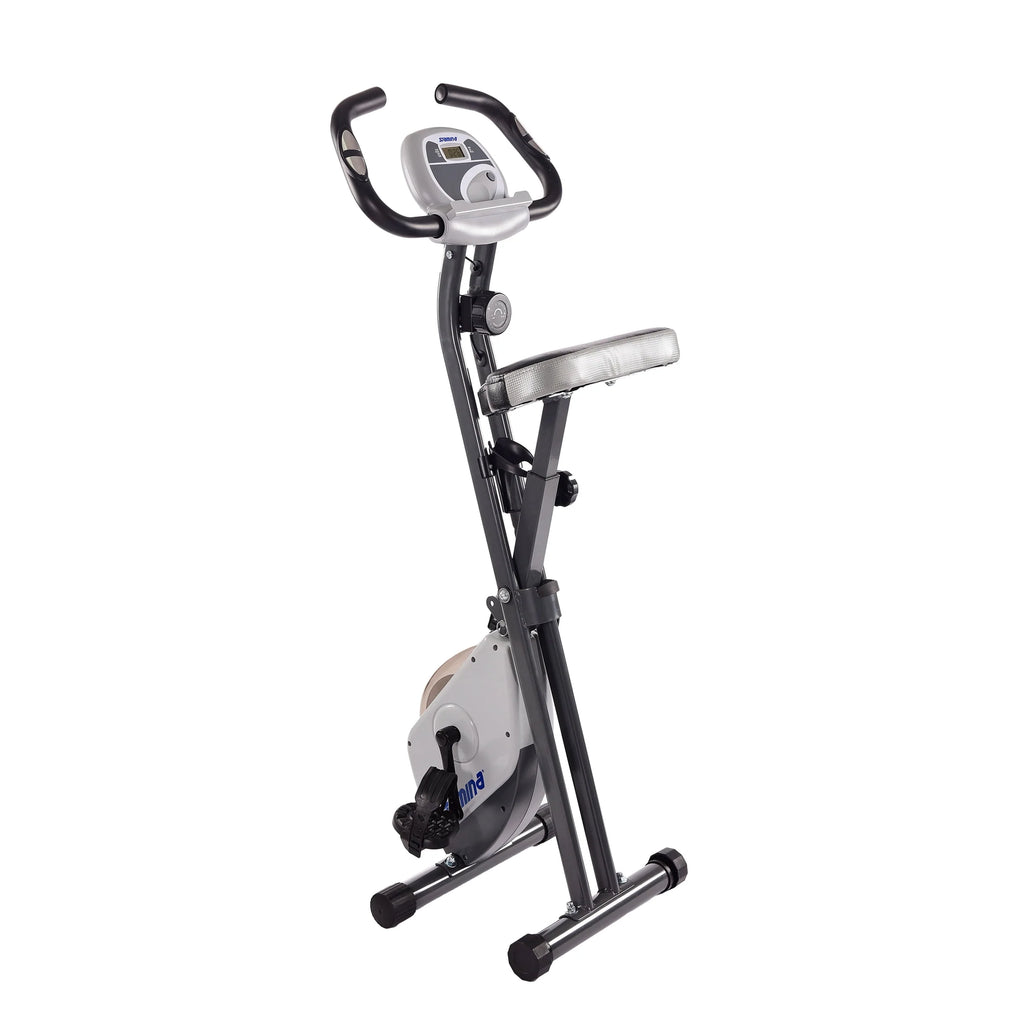 Folding Exercise Bike with Heart Rate Sensors N128713