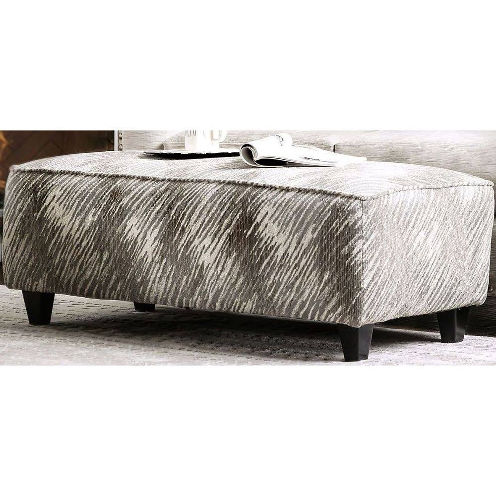 Light Mocha Ottoman X86882