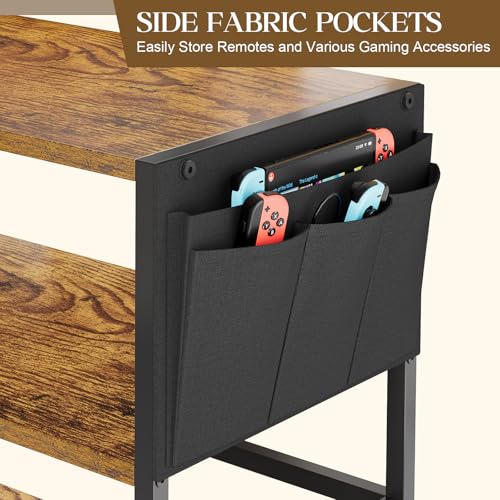 4-Tier AV Media Stand with Drawer O853