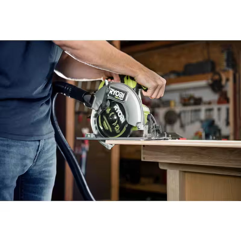 18V Brushless Cordless 7-1/4 in. Circular Saw Kit with Battery and Charger E75654