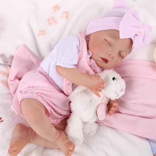 17-Inch Soft Body Realistic Newborn Baby Dolls with Toy Accessories X929
