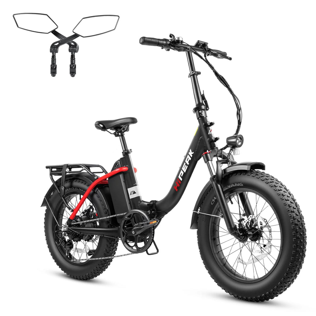 750W Folding Electric Bike 48V 15Ah 20 x 4.0 Fat Tire U600337