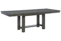 Gray Dining Extension Table F660