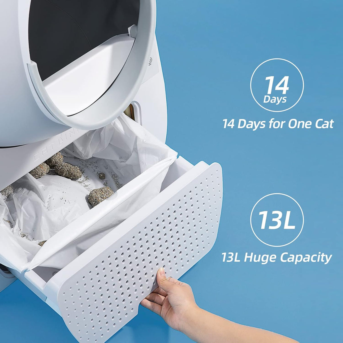 Self-Cleaning Automatic Cat Litter Box S1179