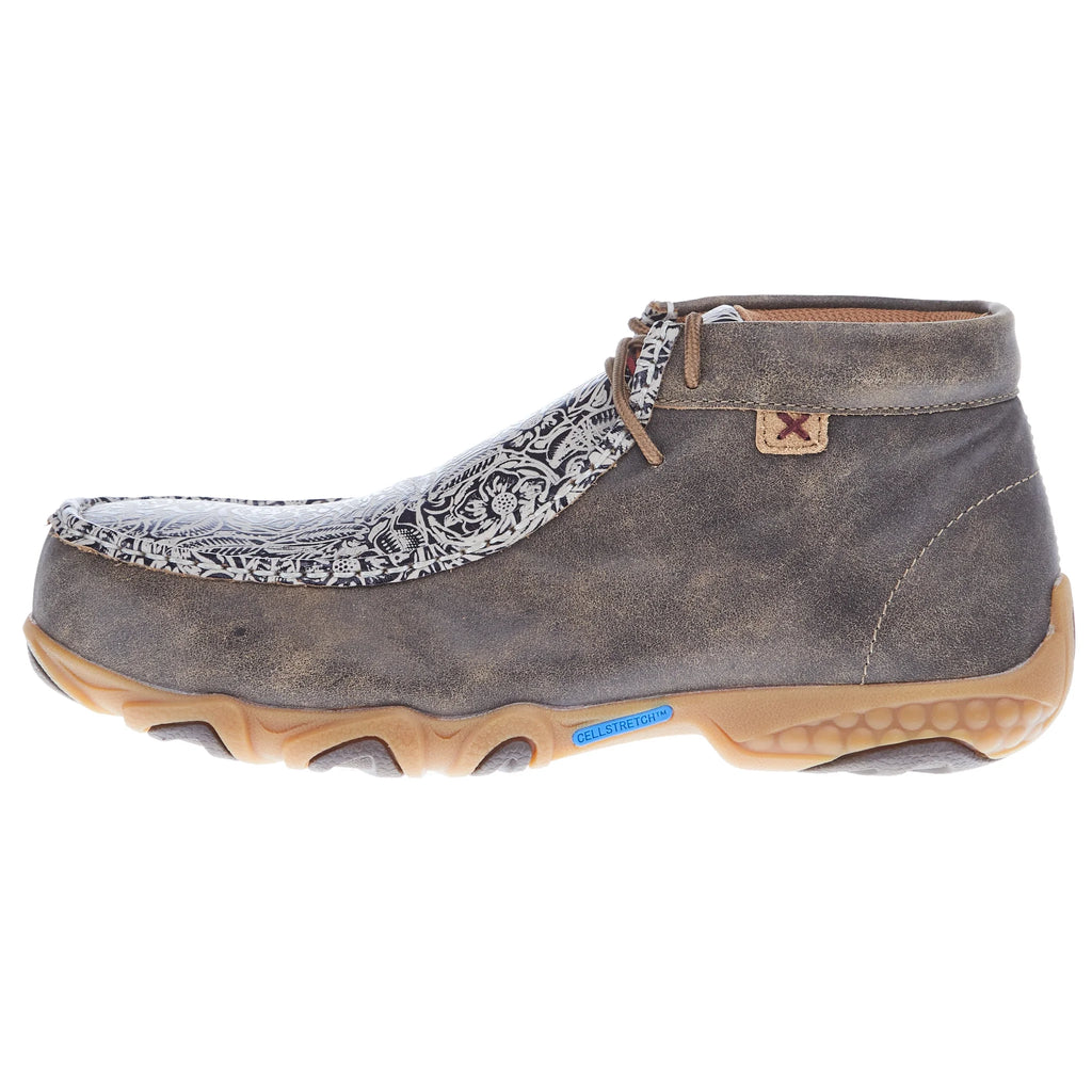 Brown Nano Toe Chukka Driving Shoes U571204