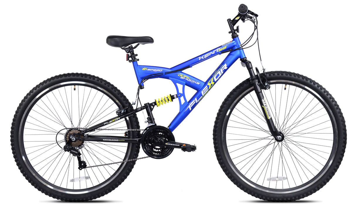 Blue 29 in. Dual Suspension Mountain Bike K7055