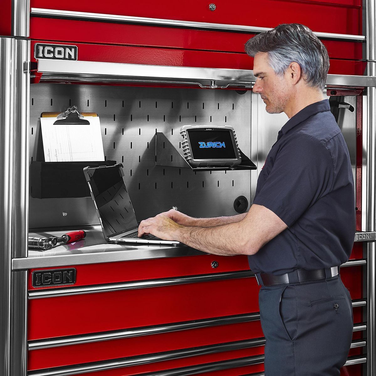 56 in. Work Center Hutch G727366