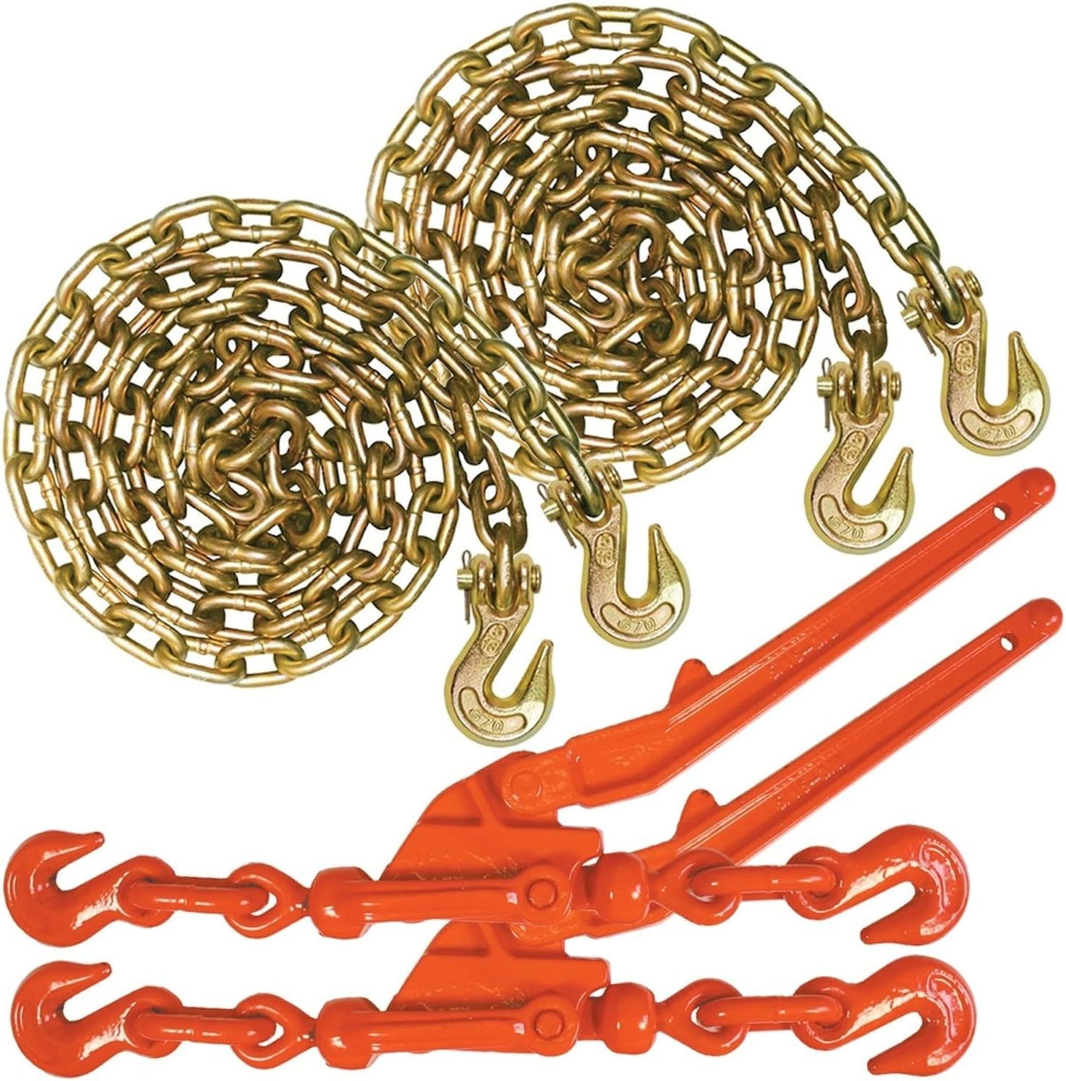 Chain and Load Binder Kit Grade 70 5/16 Inch x 20 Foot O61108