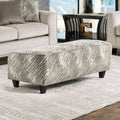 Light Mocha Ottoman X86882
