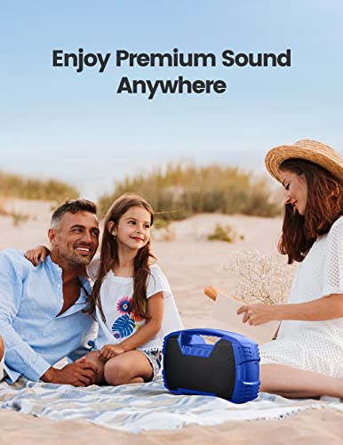 IPX7 Waterproof 40W Portable Bluetooth Speaker with Subwoofer X988030