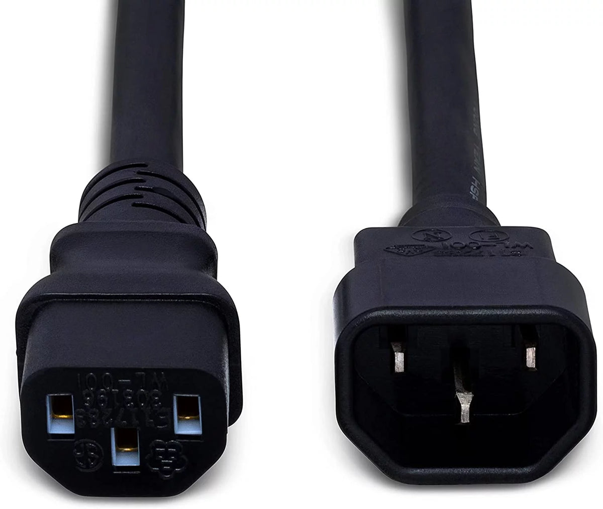 IEC C14 to IEC C13 Power Extension Cord, 8 Feet V27935