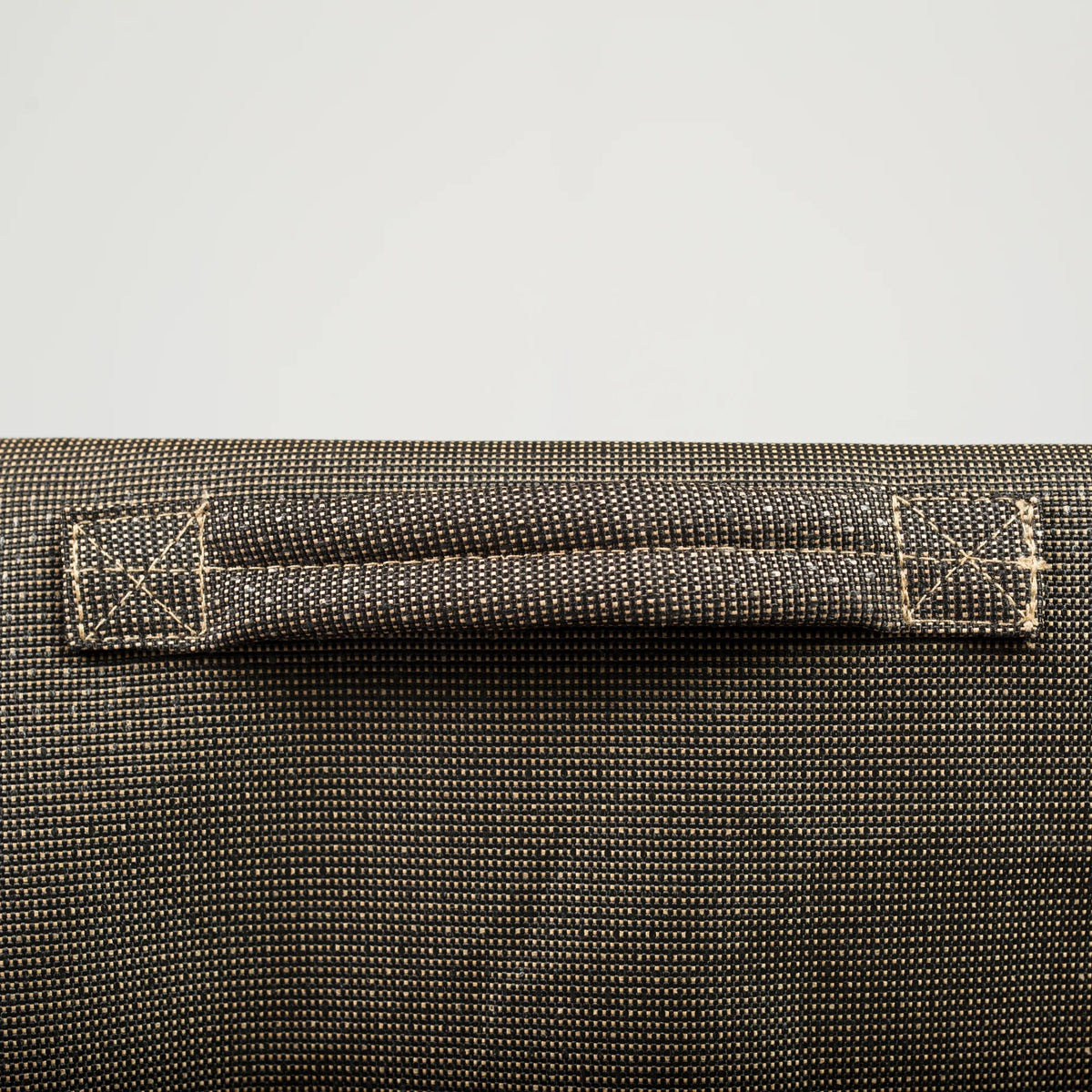 Black and Tan Square Hot Tub Cover L6471