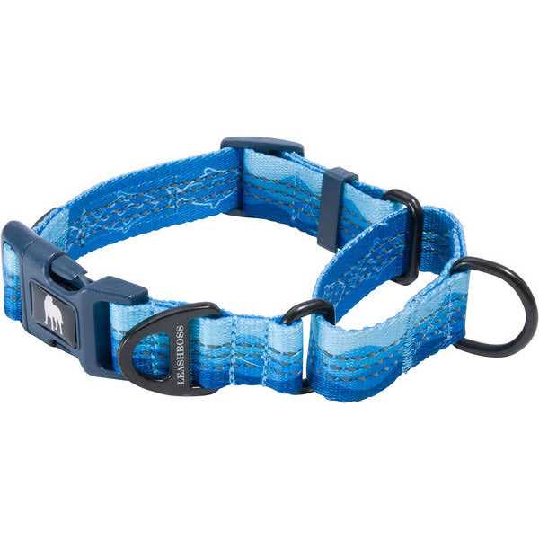 Patterned Fabric Martingale Dog Collar D5678