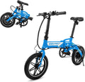 Lightweight Aluminum Folding Electric Bike with Pedals F42194