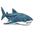 Grey 26Inches Lifelike Great White Shark Plush Toy D670664