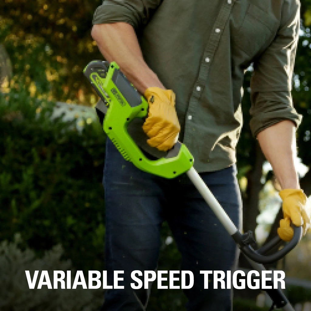 40V 12 String Trimmer with Battery & Charger G8318