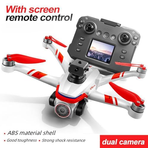 Kids Drone with Screen Display Remote Control, 1080P Dual Camera, LED Lights N147128