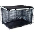 Durable Double Door Waterproof Anti-UV Dog Crate Cover Y23513