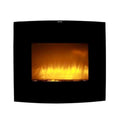 Black Wall Mounted Electric Fireplace F3533