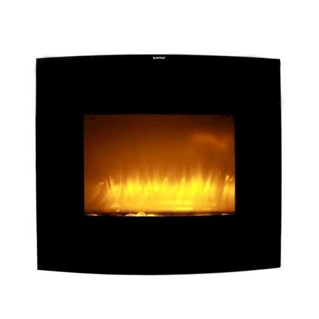Black Wall Mounted Electric Fireplace F3533