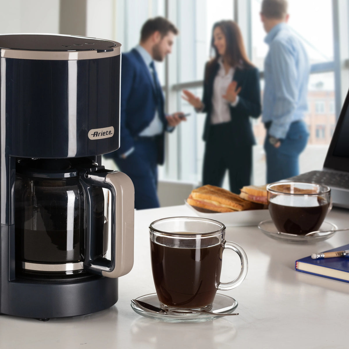 Dark Grey Filter Coffee Machine A907014