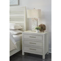 Three Drawer USB Charging Nightstand V727912