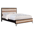 Queen Size Rustic Panel Bed J6068