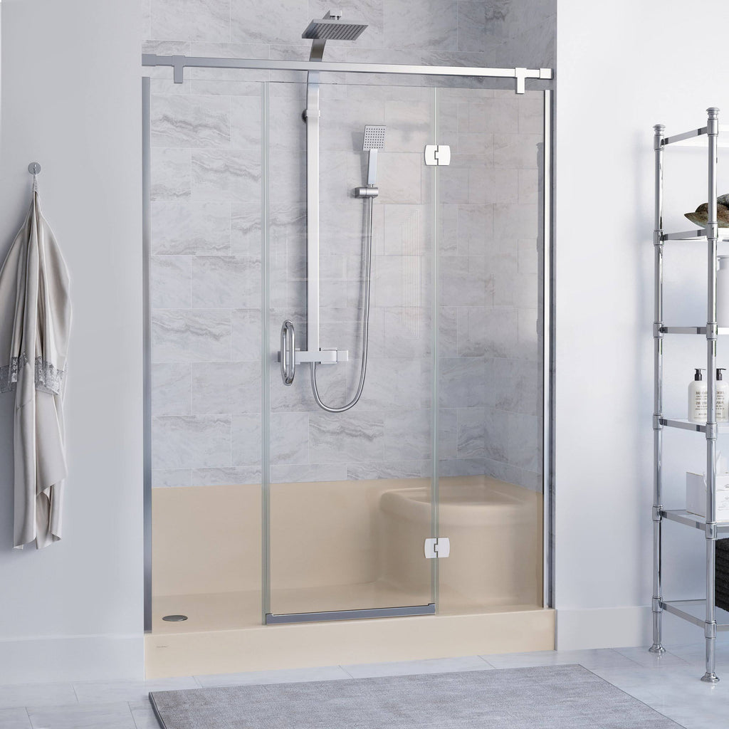 Biscuit Single Threshold Shower Base X7825