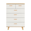 Solid Wood Drawer Dresser Cabinet T306