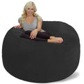 Dark Gray Bean Bag Chair Cover Only L93870