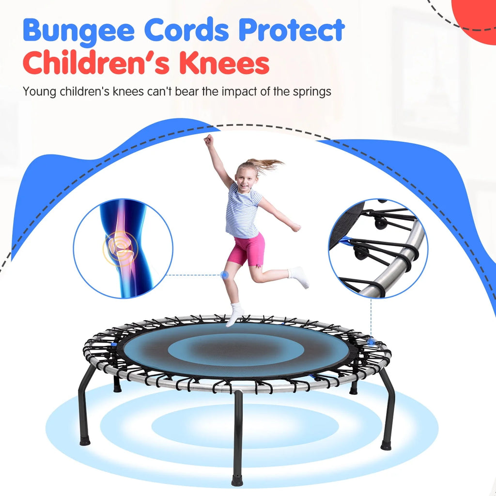 Small No-Gap Trampoline with Basketball Hoop O59769