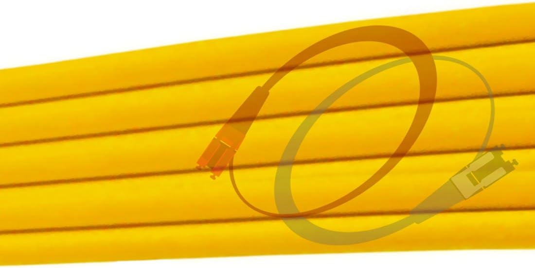 24 Pack 3M OS2 LC LC Single Mode Fiber Patch Cables I6807