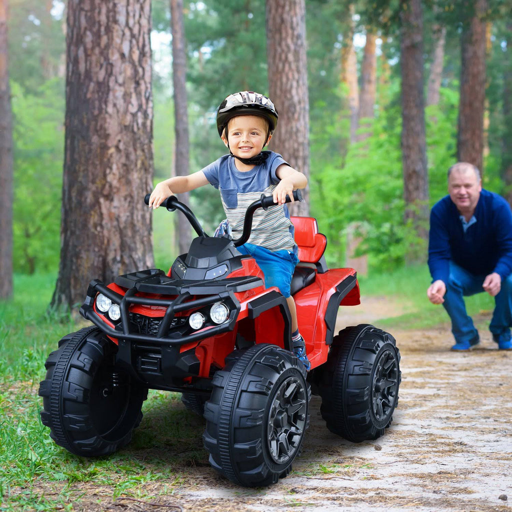 Kids Ride-On ATV Car with Headlights - Red D564