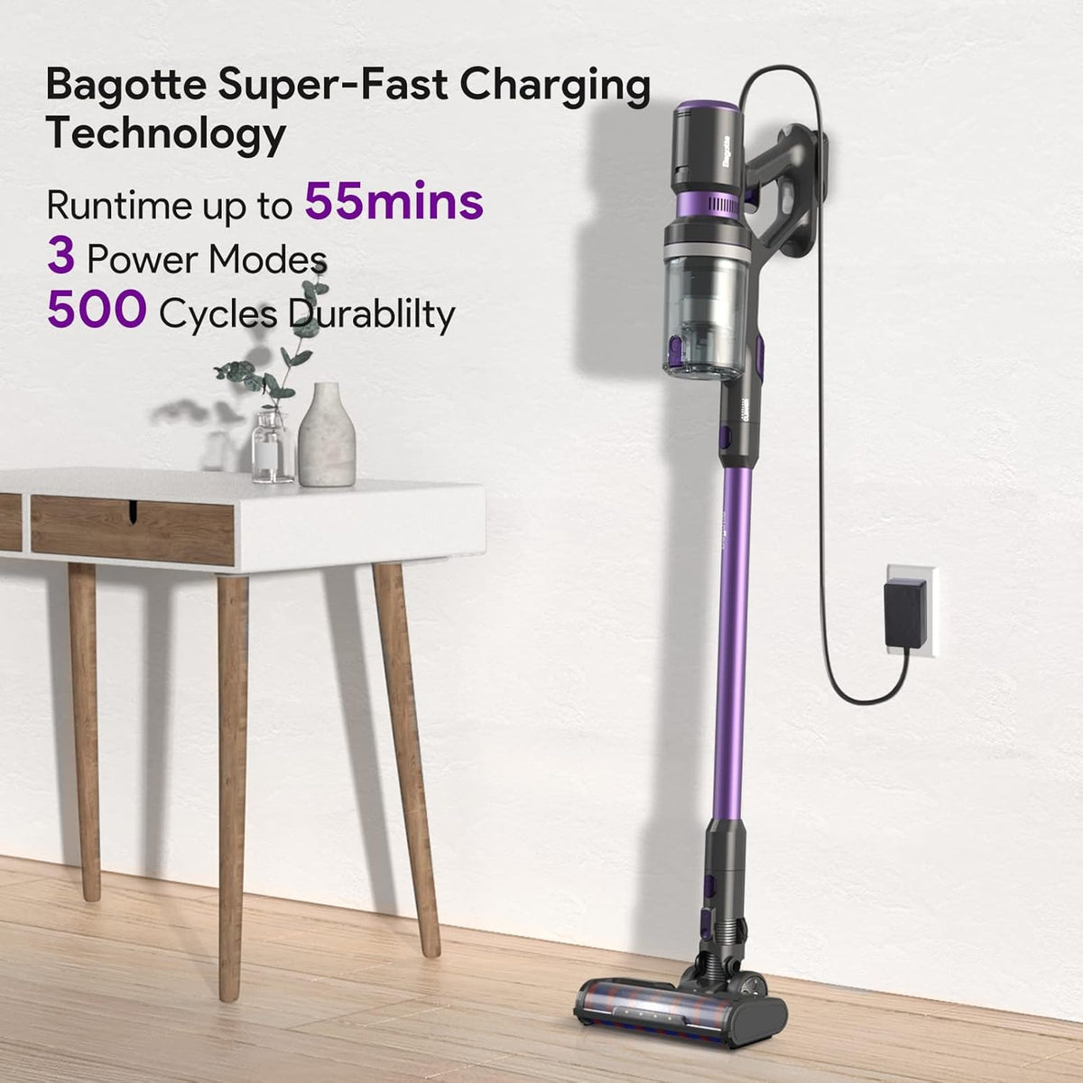 Cordless Stick Vacuum 25Kpa 400W 8 in 1 F67367