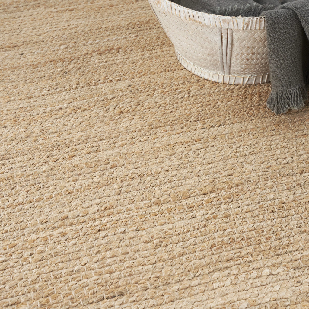 Bleached Jute Area Rug 5' x 7' E96120