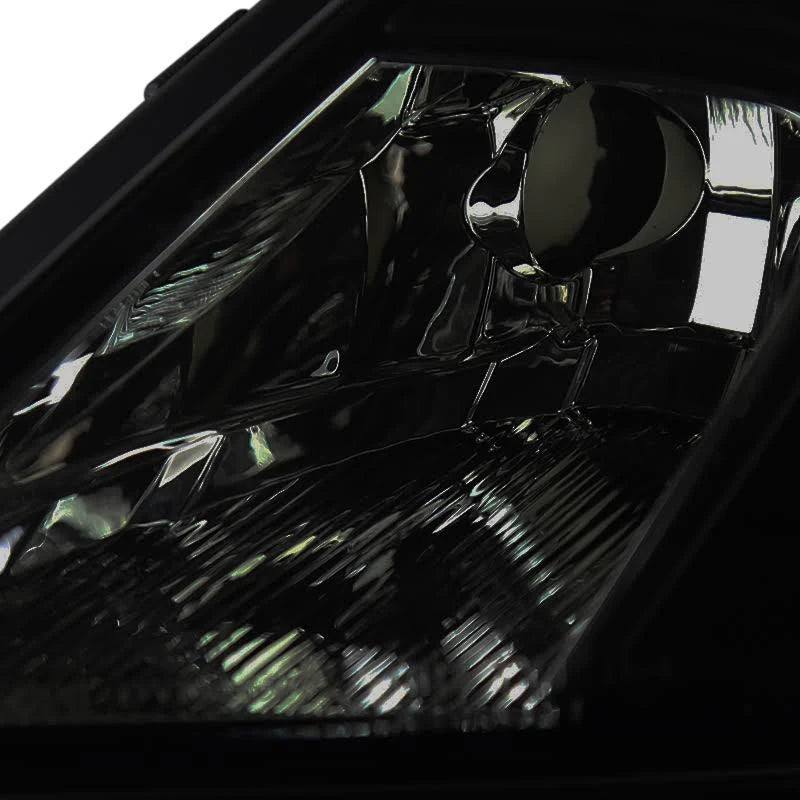 Black LED Projector Headlights Left+Right K1040