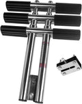 Dual Vertical Telescoping 3 Step Stainless Steel Boat Ladder I417