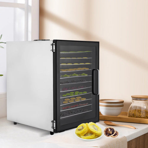 12 Tray Stainless Steel Food Dehydrator 800W L68454