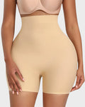 High-Waist Tummy Control Shapewear Shorts Z569546