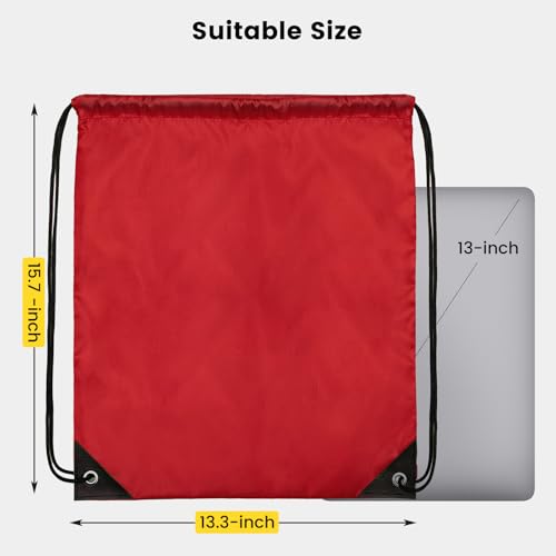 100 Pcs Lightweight Drawstring Bags Bulk Blue H68955