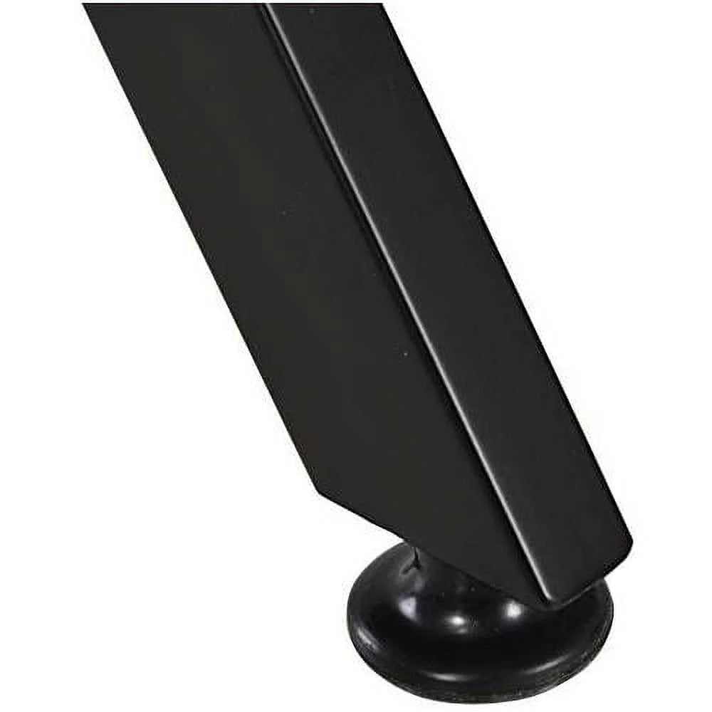 55 Inch Black Gaming Desk with Monitor Stand F5707