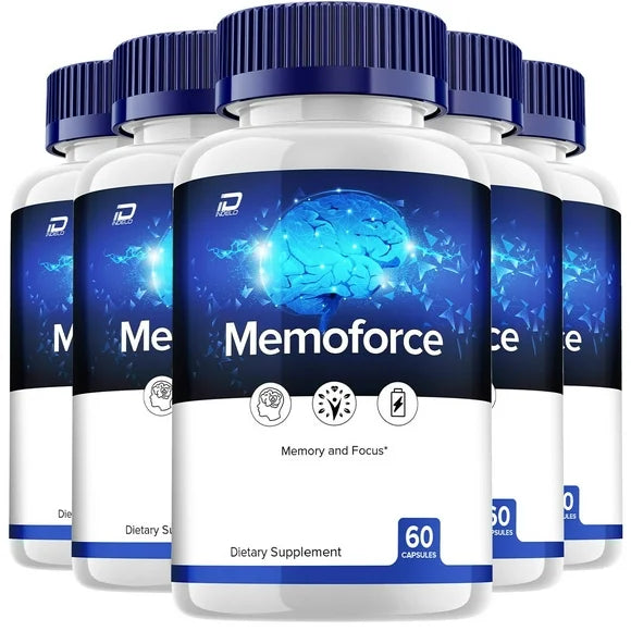 All-Natural Memory and Focus Support Capsules 5 Pack 300 Capsules J7184