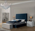 Blue King Storage Bedroom Set G56551