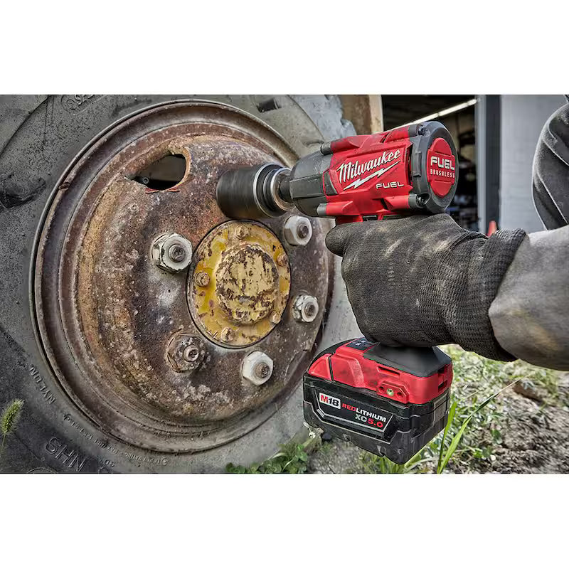 18V Lithium-Ion Brushless Cordless 1/2 in. Impact Wrench F8633